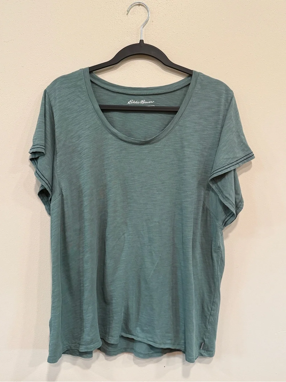 Eddie Bauer Scoop Neck Short Sleeve Tee